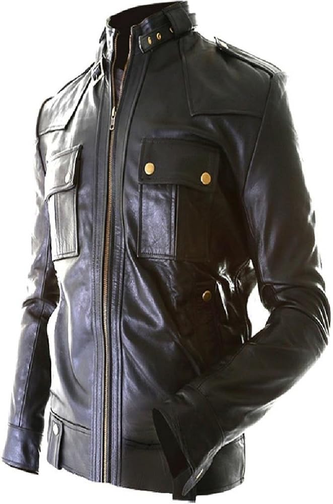 The Leather Factory Men's Original Leather Slim Fit Jacket